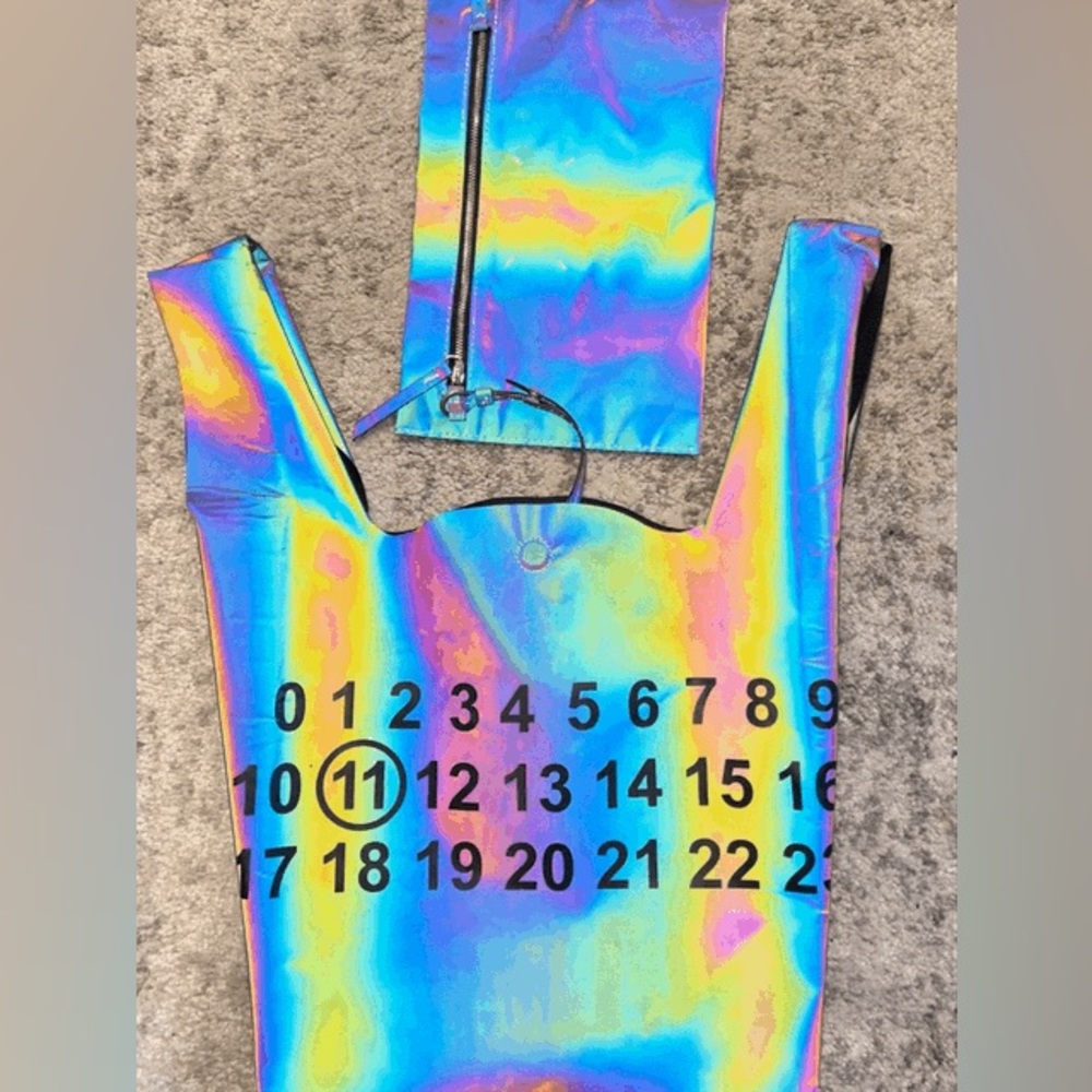 Maison Margiela Iridescent Shopper Bag